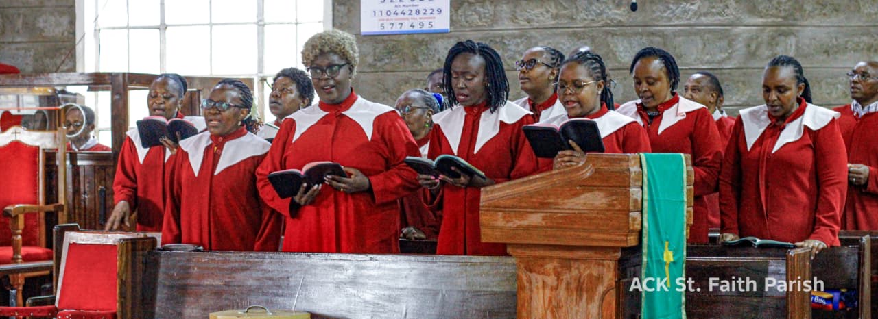Church choir and worship
